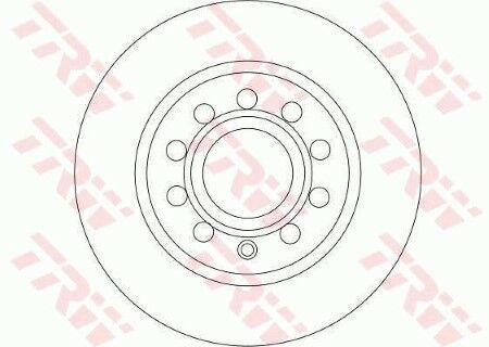 Skoda Octavia 1.4TSI 2012-2018 TRW Arka Disk 253mm NETPAR 2 Adet