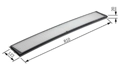 BMW 3 E90 318i 2.0 2005-2011 Bosch Karbonlu Polen Filtresi