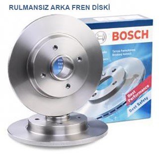 Citroen C4 1.6HDi 2014-2018 Bosch Arka Disk Rulmansız 2 Adet