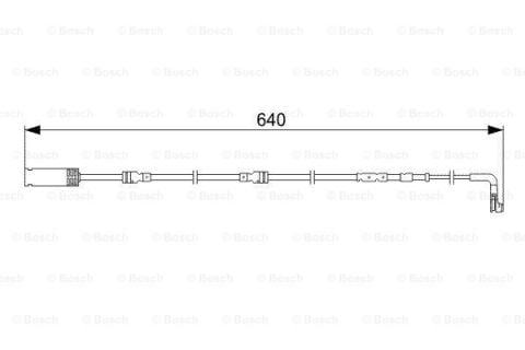 BMW 1 E81 116i 1.6 2007-2011 Bosch Ön Balata Fişi