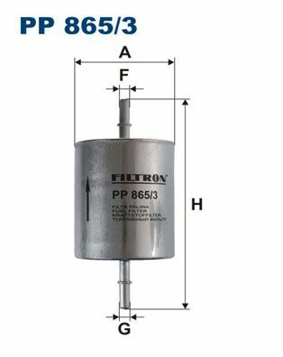 Ford Mondeo 2.0 2000-2007 FILTRON Benzin Filtresi