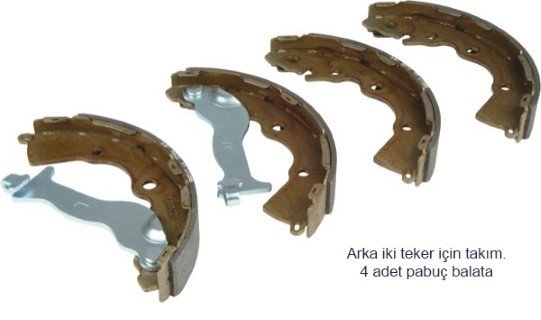 Kia Rio 1.4 2005-2011 Bosch Kampana Balata