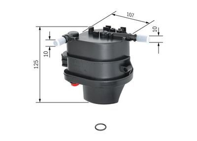 Peugeot 107 1.4HDI 2005-2010 Bosch Mazot Filtresi N7007