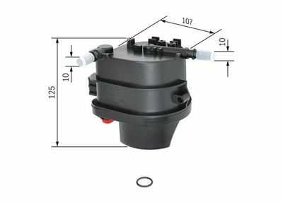 Citroen XSara 1.4HDI 2003-2005 Bosch Mazot Filtresi N7007