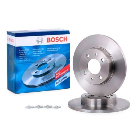 Fiat 500 0.9 2013-2017 Bosch Arka Disk 240mm 2 Adet