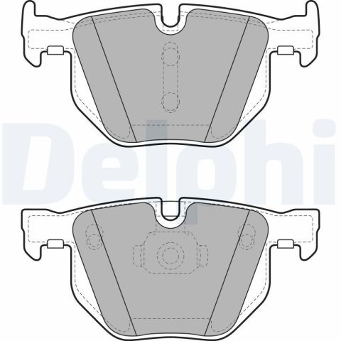 BMW X5 E70 3.0d 2007-2008 Delphi Arka Balata NETPAR21282