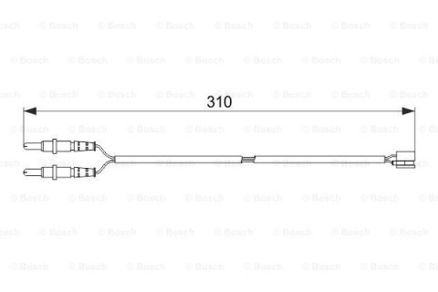 Citroen C5 2.0HDi 2008-2016 Bosch Ön Balata Fişi 310mm