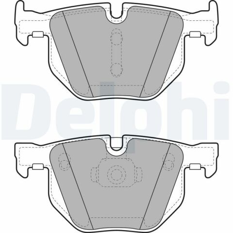 BMW X5 E70 xd 40d 3.0 2010-2013 Delphi Arka Balata NETPAR21282