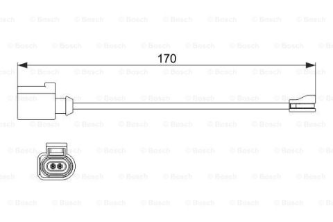 Audi A3 1.8TFSI 2012-2016 Bosch Ön Balata Fişi