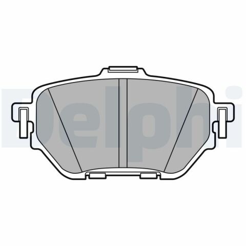 Toyota Corolla 1.5VVTi 2021-2025 Delphi Arka Balata NETPAR26236