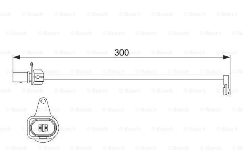 Audi A4 3.0TDI 2009-2012 Bosch Ön Balata Fişi