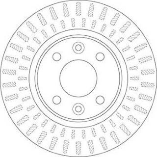 Nissan Note E11 1.4 2006-2013 TRW Ön Disk 2 Adet