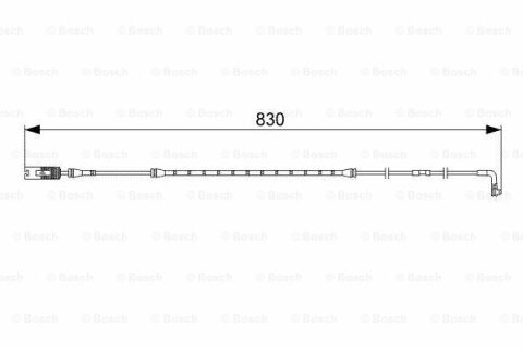 BMW 7 E65 730d 3.0 2002-2008 Bosch Ön Balata Fişi