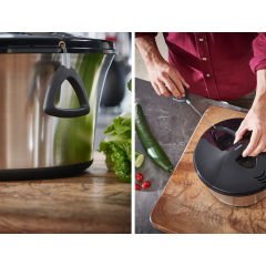 Leifheit Clever Çelik Salata Kurutucu 5,5 Litre