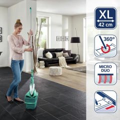 Leifheit Combi Kovalı Yer Sileceği Seti XL 42 Cm