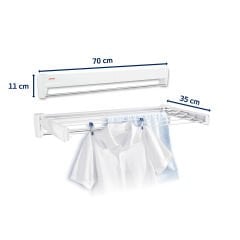Leifheit Protect Plus Duvar Monte Kurutucu 70x35 cm