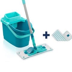 Leifheit Power Clean Zemin silecek seti M + Micro Duo Mop