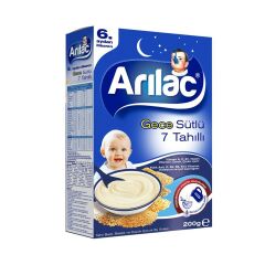 Arılac Gece Sütlü 7 Tahıllı Bebek Maması (200 g)