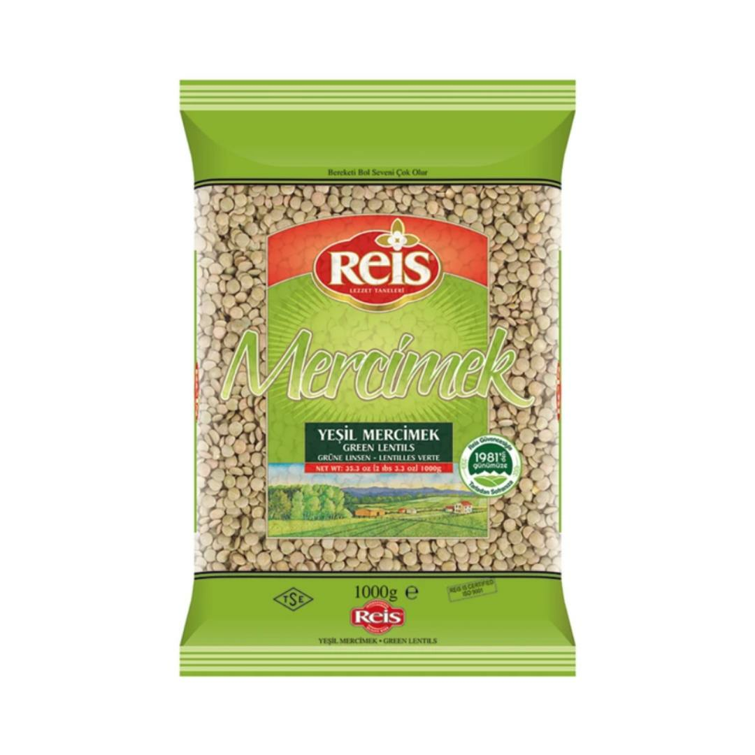 Reis Yeşil Mercimek 1000 GR