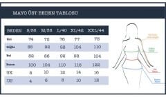 Kolları Parmak Geçmeli Şerit Çizgili Spor Tesettür Mayo- Siyah - Mayou