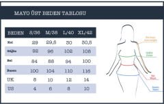 Çiçekli Çizgi Desen Yarım Kapalı Mayo- Karışık Renkli - Mayou