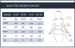 Stoperli Tarz Tesettür Mayo -Lacivert