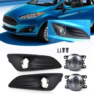 Ford Fiesta Sis Far Kiti Mat Siyah 2014-2016
