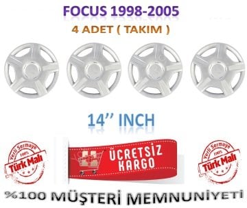 Focus Jant Kapağı Takım 4 Adet 14 İnch 5 Kol Tip 1998-2005