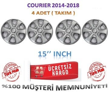 Courier Jant Kapağı Takım 4 Adet 15 İnch 2013-2020