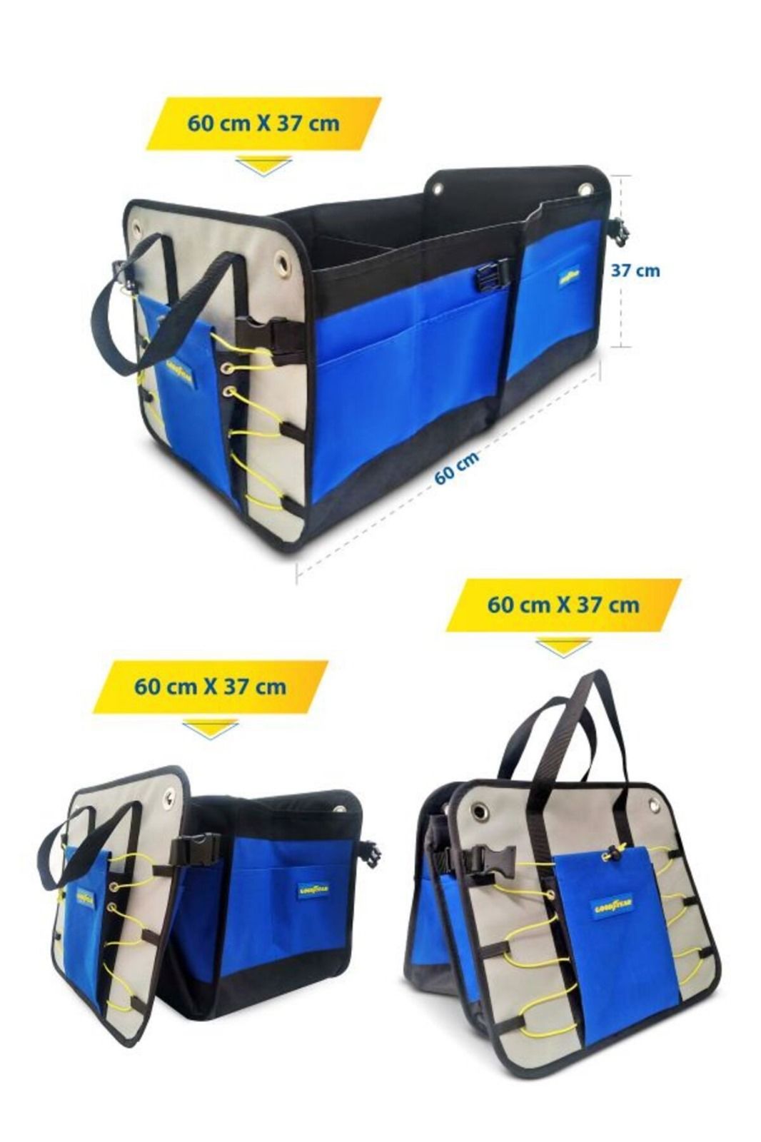 Goodyear Oto Bagaj Organizer 60 X 37 Cm - 71 L