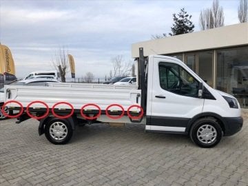 Ford Transit Pikap Kamyonet Kasa Kapak Menteşesi Sarı Pimi