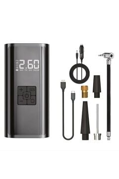 Carub Mini  Hava Kompresörü Kablosuz - Dijital / 60 W
