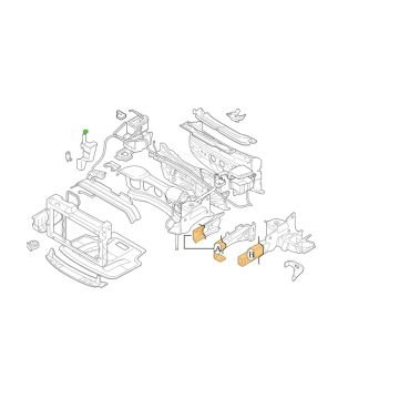 Ford Fiesta Cam Su Depo Kapağı 2008-2018