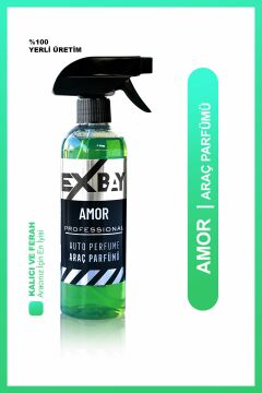 Exbay Amor Oto Parfümü  / Endüstriyel Kimyasala Dayanıklı Fısfıs Sprey Başlıklı /400 ml