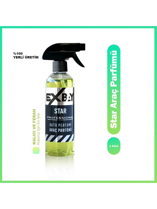 Exbay  Star / Araç Parfümü / Oto Araç Kokusu / 400 ML