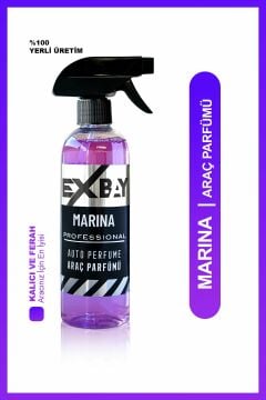 Exbay Marina / Araç Parfümü /  Endüstriyel Kimyasala Dayanıklı Fısfıs Sprey Başlıklı / 400 ml