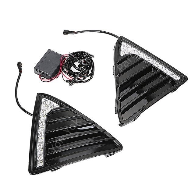 Ford Focus Gündüz Far Lamba Seti Piano Black Ledli 2011-2015