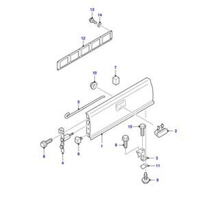 Ford Ranger Arka Bagaj Kapağı / 1998 -