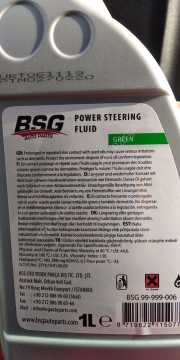 BSG Direksiyon Yağı Atf Yeşil 1 Litre Hvı / G004000m2 / 06162 / M6162