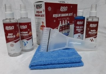 Bsg Auto Parts Kışlık Bakım Seti 6 Parça Yağmur Kar Çamur