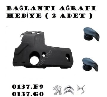 Peugeot P207 P208 P301 P508 1.6 Euro Motor Üst Koruma Kapağı