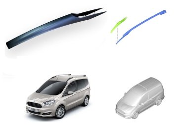 Ford Courıer Tavan Çıta Başlık Plastiği Ön Sol 2013-2018