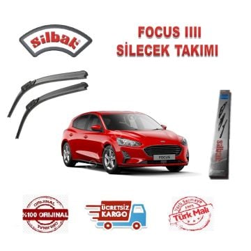 Focus 4 Ön Silecek Süpürge Takımı 2 Adet Silbak 2018-2020