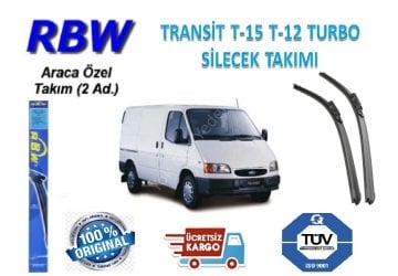 Transit Silecek Süpürge Takımı T-12 T-15 Turbo Rbw 1993-2000