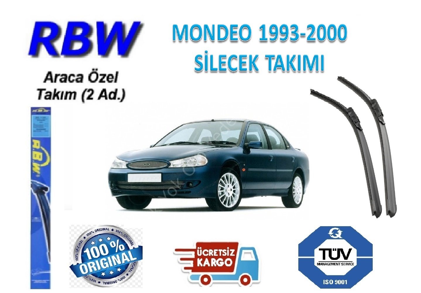 Mondeo Silecek Süpürge Takımı Rbw 1993-2000