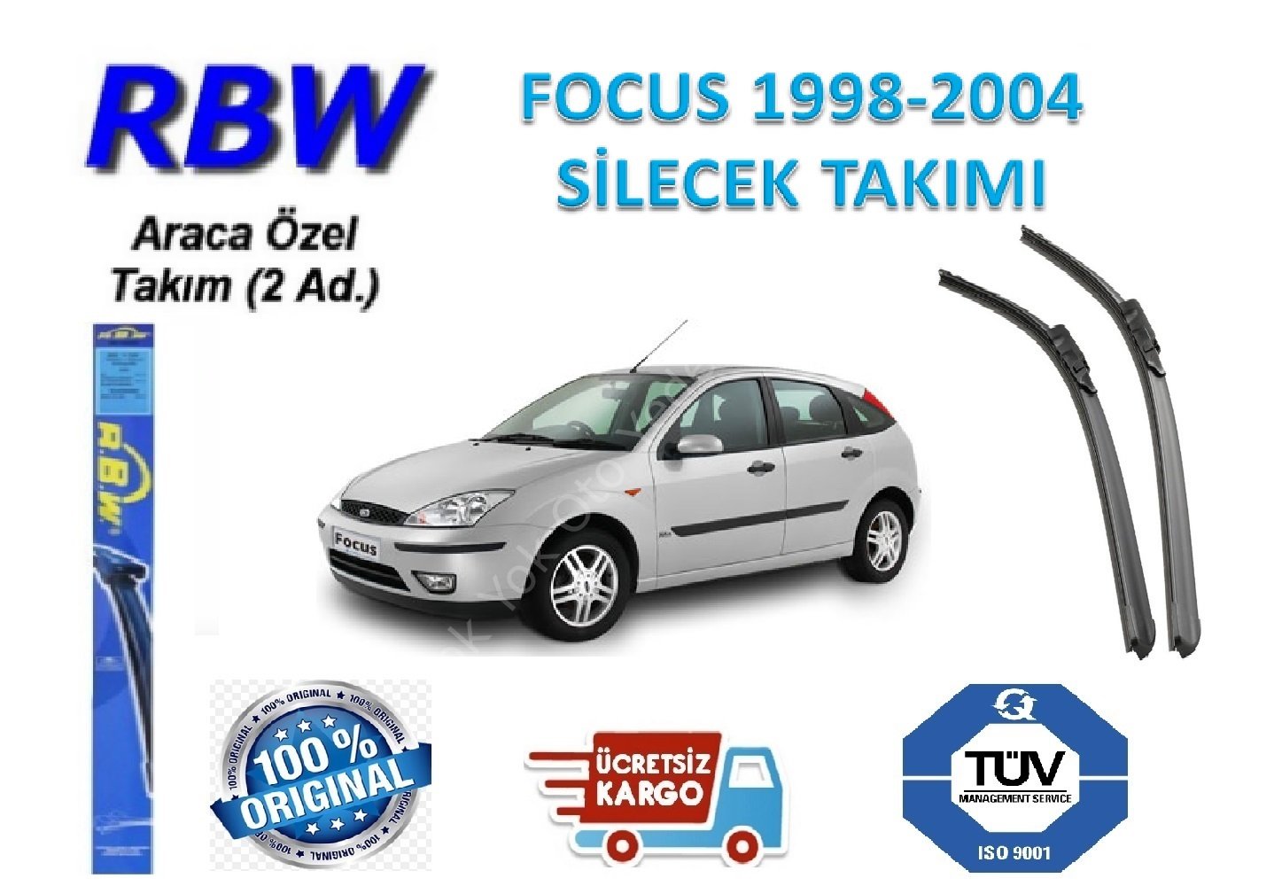 Focus Silecek Süpürge Takımı Rbw 1998-2004