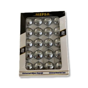 19 Mm Bijon Somun Krom Kaplama