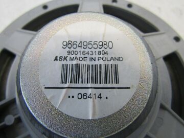 Orijinal Peugeot Citroen Hoparlör  Ds 16,5 Cm 165 Mm C5 C4 C3 C2 6562.X2