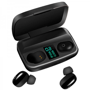 Earbuds A10S  Powerbank'li Wireless Headset Bluetooth Kablosuz Kulaklık  Led Güç Göstergeli