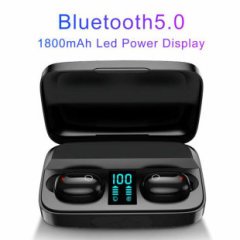 Earbuds A10S  Powerbank'li Wireless Headset Bluetooth Kablosuz Kulaklık  Led Güç Göstergeli